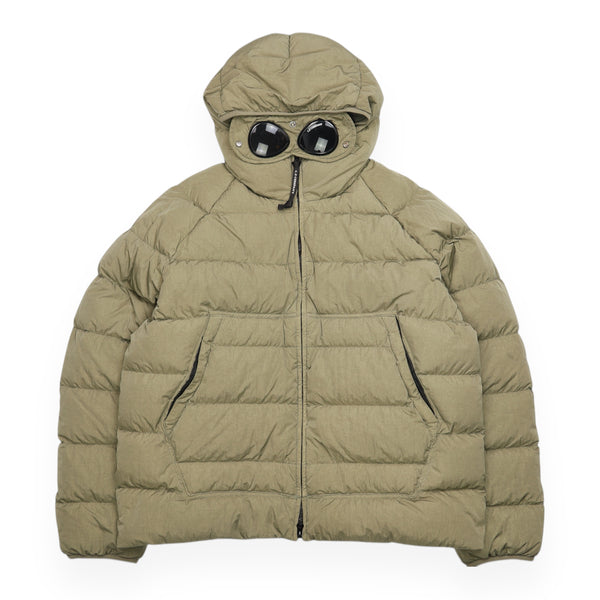 CP Company Eco-Chrome R Hooded Google Puffer Jacket