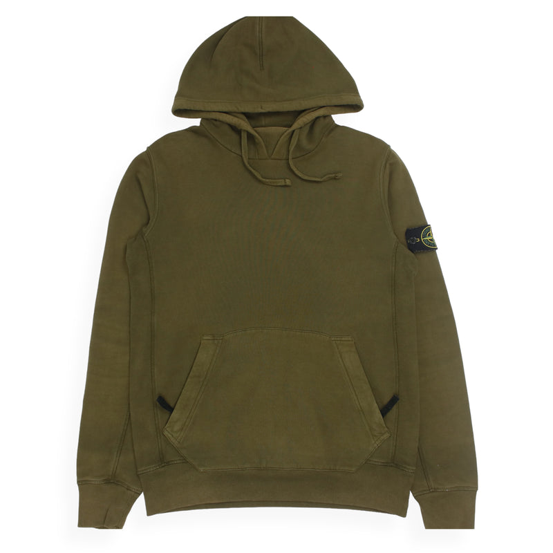 Stone Island A/W 15 Popover Hoodie in Brown, front