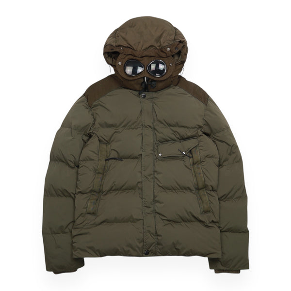 CP Company Nycra Hooded Down Puffer Goggle Jacket