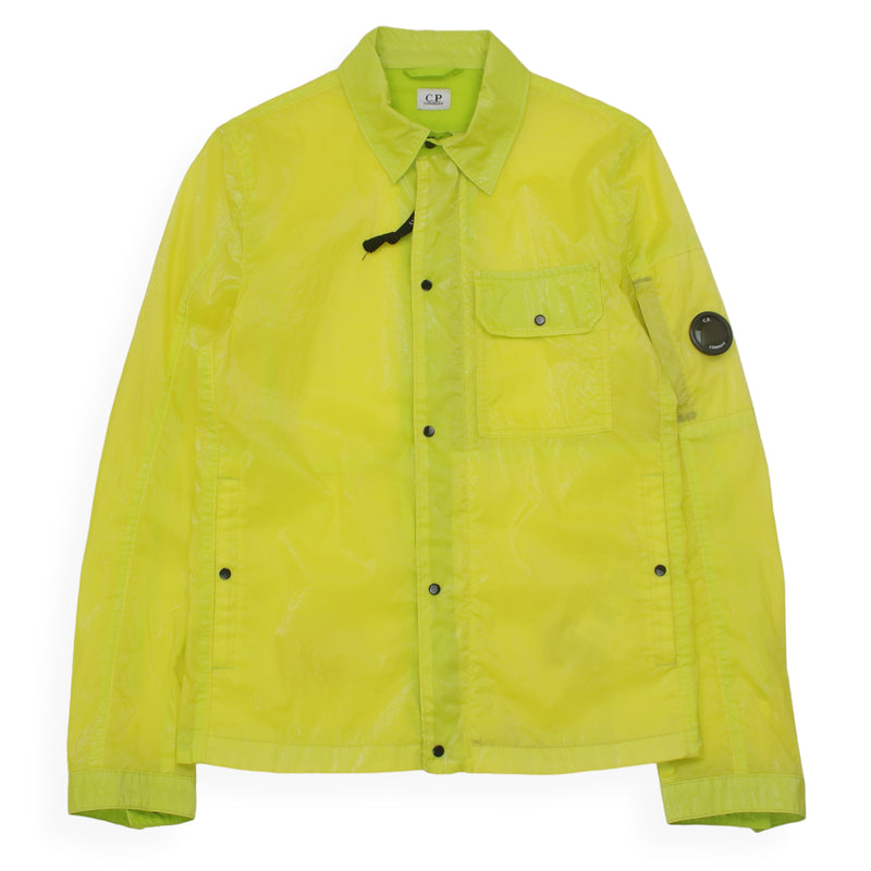 C.P. Company Cristal Lens Jacket in Yellow, front