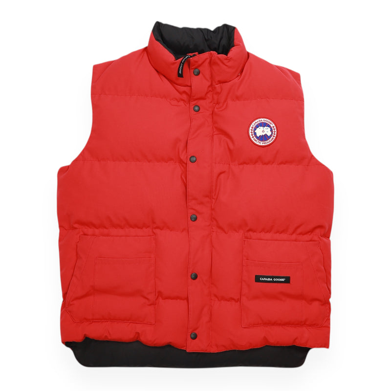 Canada Goose Freestyle Gilet in Red, front