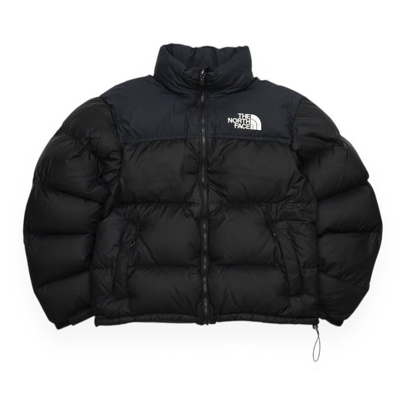 The North Face 700 Nuptse Puffer Jacket in Black, front