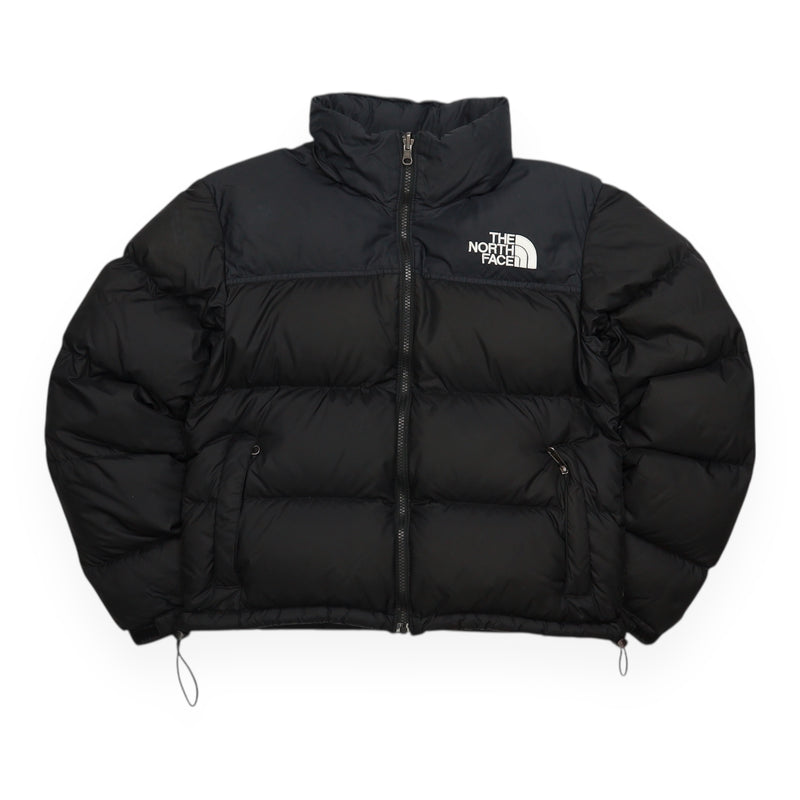 The North Face 700 Nuptse Puffer Jacket in Black, front