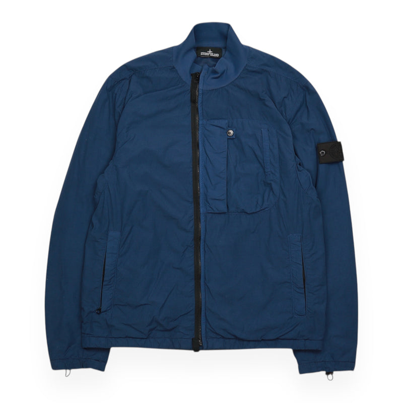 Stone Island S/S 19 Shadow Project Naslan Light Jacket in Blue, front