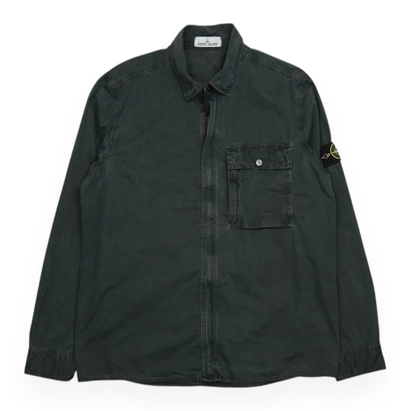 Stone Island A/W 17 Garment Dyed Cotton Overshirt