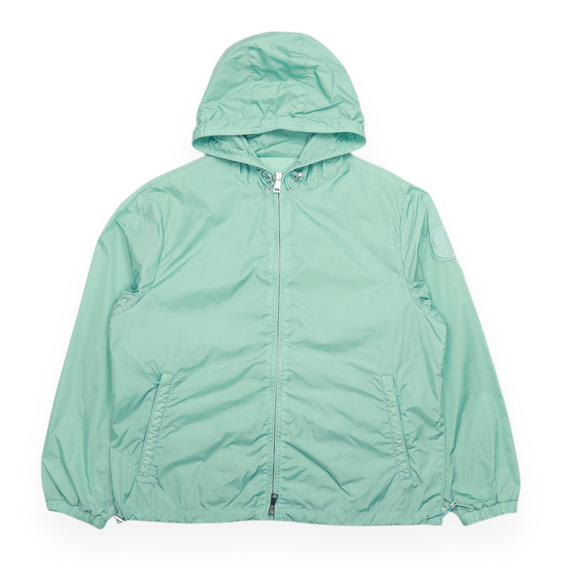 Moncler Alexandrite Giubbotto Jacket in Teal, front