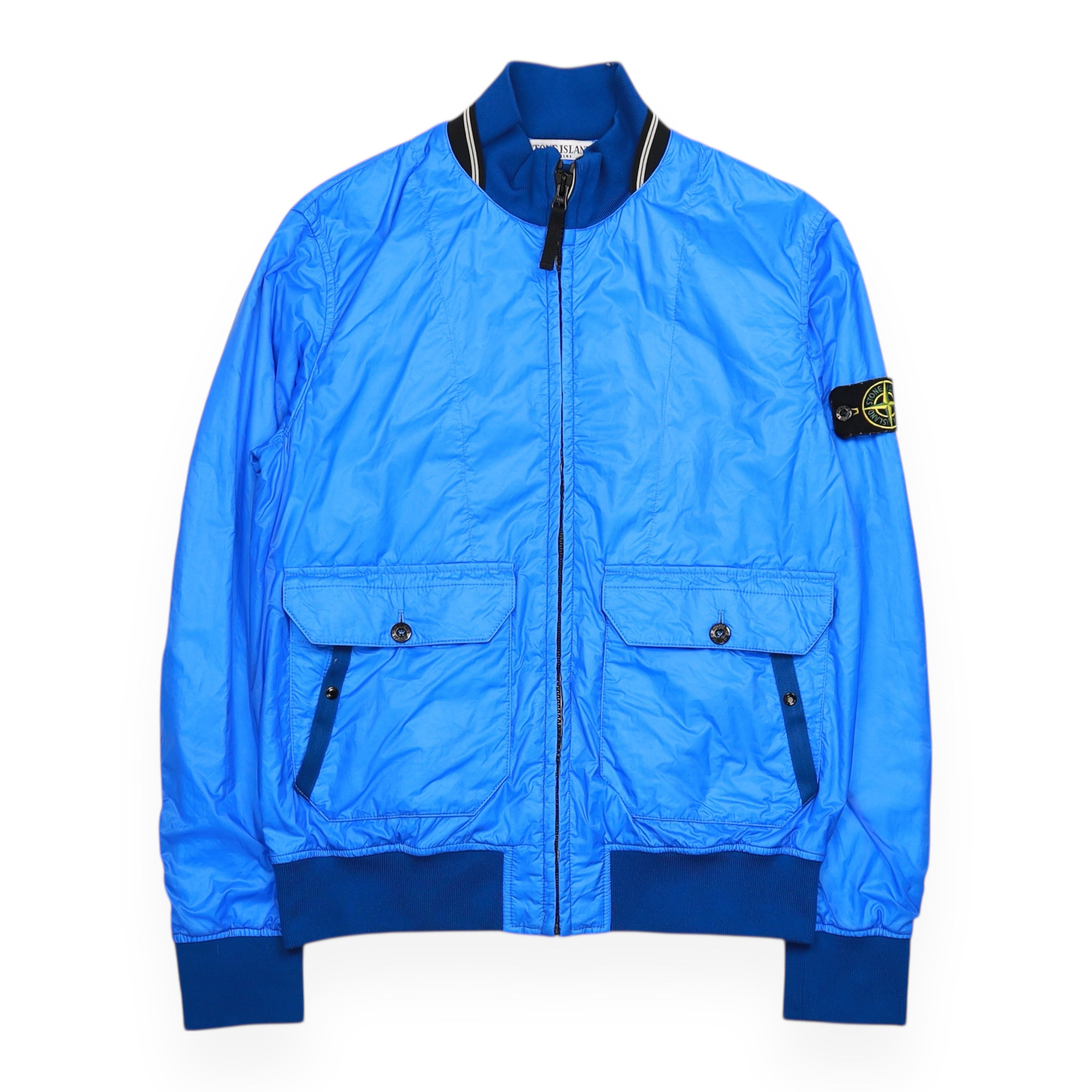 stone  11ss Tyvek Bomber アーカイブ Stone Island S/S 11 Tyveck Micro Rip Stop Bomber Jacket - Street Garms