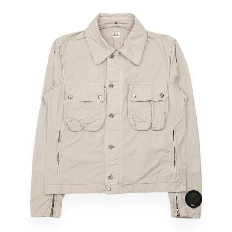 C.P. Company S/S 08 Baruffaldi Sunglasses Jacket in Beige, front