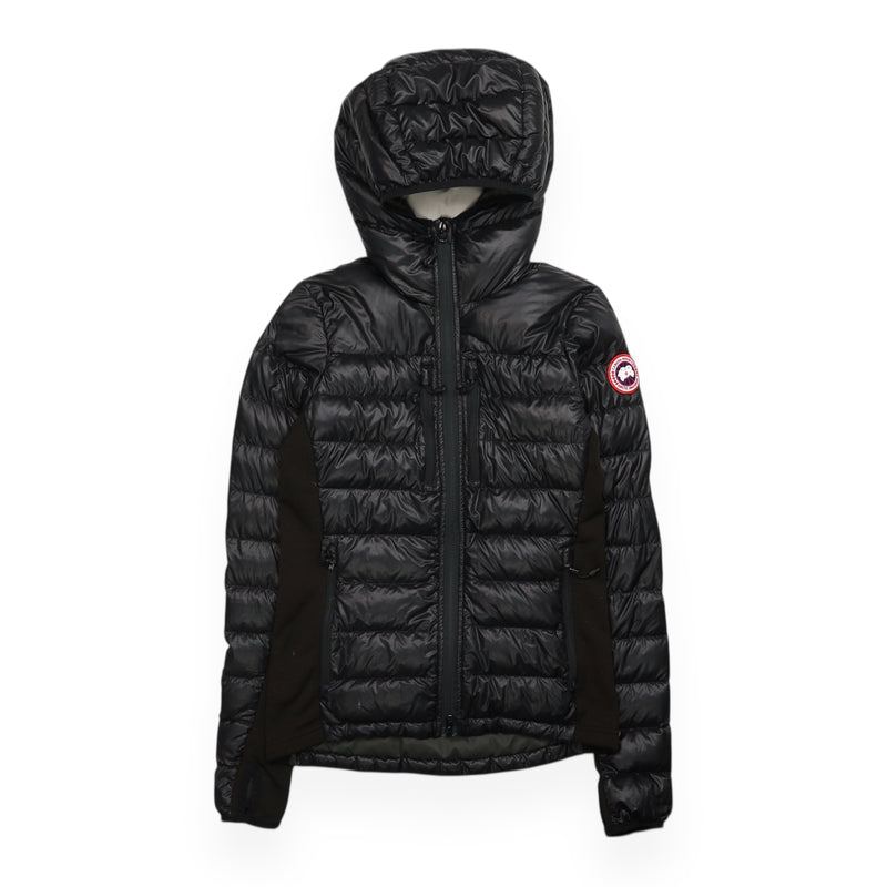 Canada Goose HyBridge Lite Hooded Jacket in Black, front