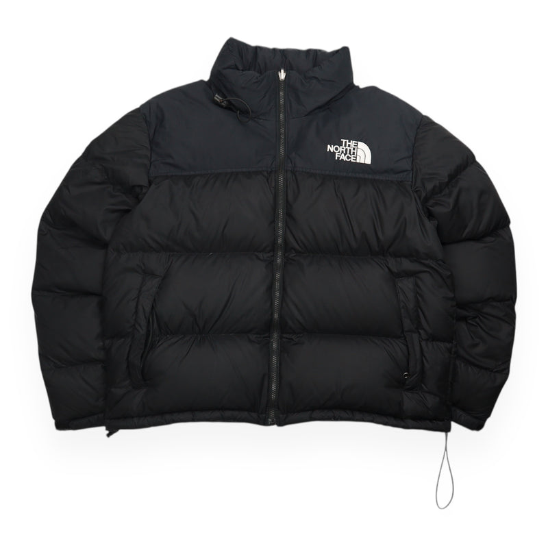The North Face 700 Nuptse Puffer Jacket in Black, front