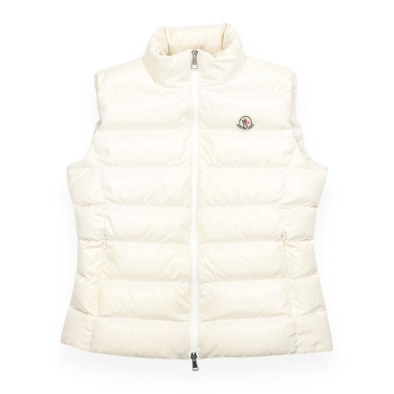 Canada Goose Ghany Gilet in White, front