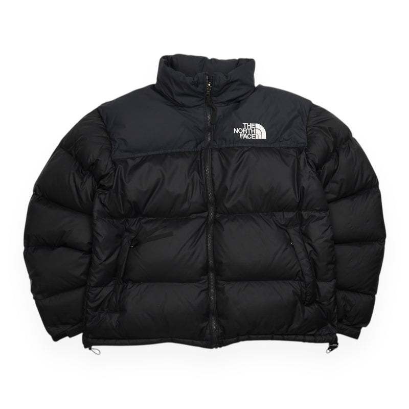 The North Face 700 Nuptse Puffer Jacket in Black, front