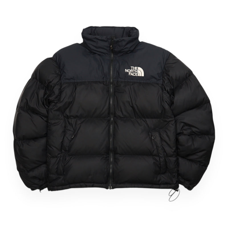 The North Face 700 Nuptse Puffer Jacket in Black, front