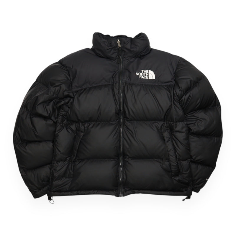 The North Face 700 Nuptse Puffer Jacket in Black, front
