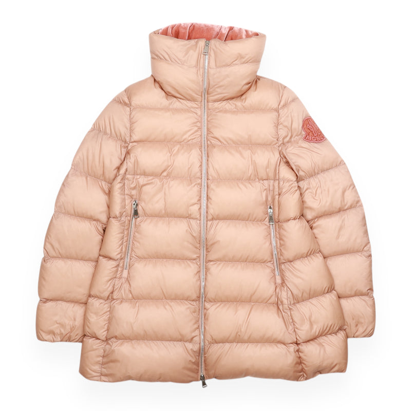 Moncler Torcon Giubbotto Jacket in Pink, front