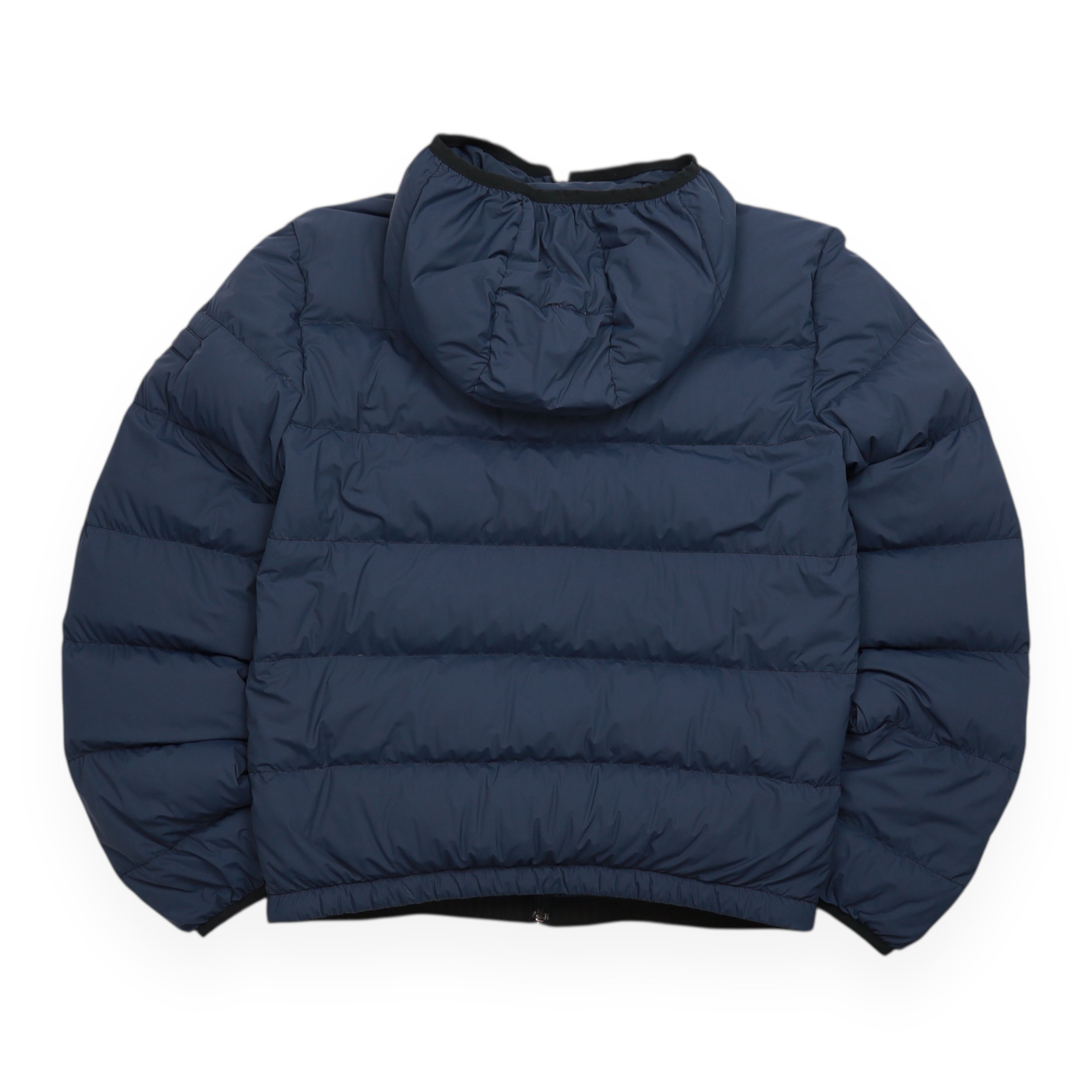 Prada Triangle Logo Down Puffer Jacket - Street Garms
