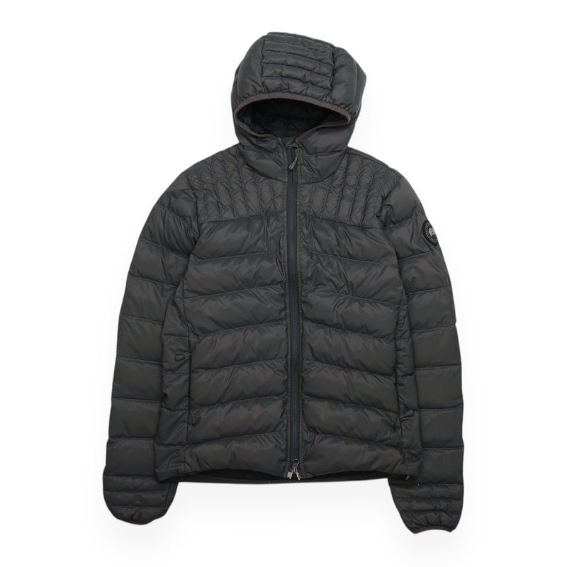 Canada Goose Brookevale Hooded Black Label Jacket in Grey, front