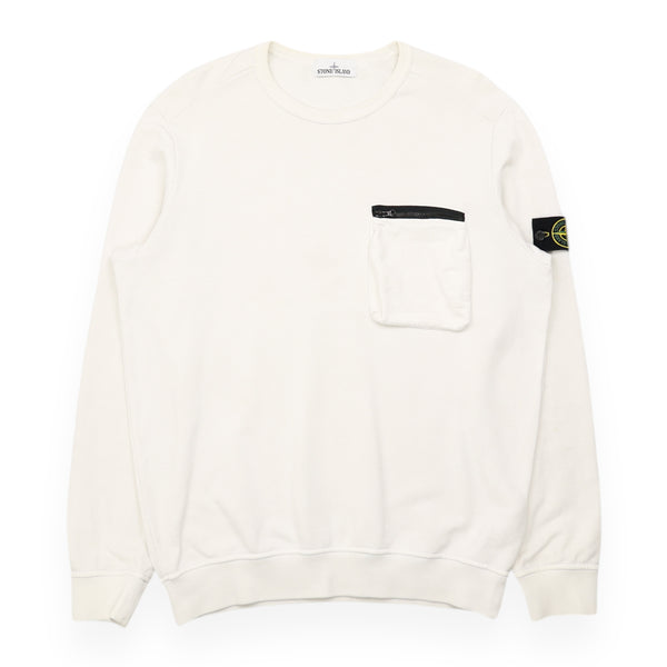 Stone Island Pocket Zip Jumper Sweatshirt