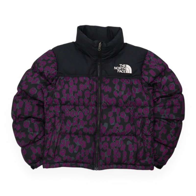 The North Face 700 Nuptse Puffer Jacket in Purple, front