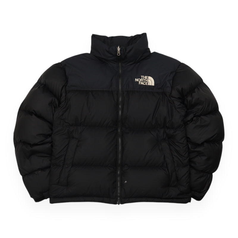 The North Face 700 Nuptse Puffer Jacket in Black, front