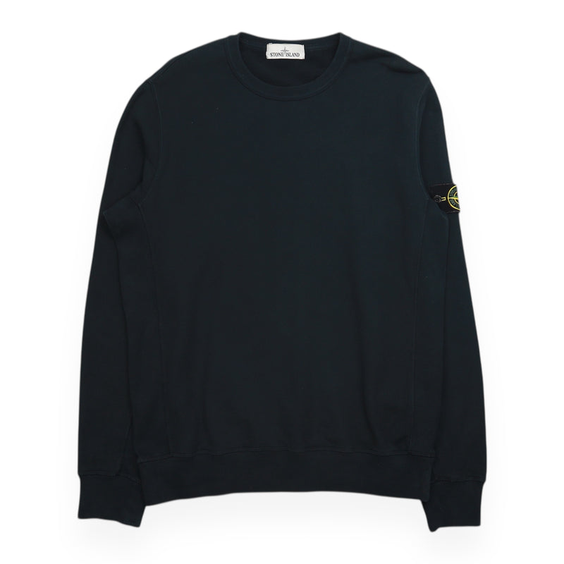 Stone Island A/W 16 Cotton Sweatshirt in Black, front