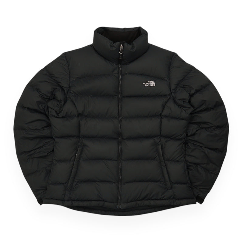 The North Face 700 Nuptse Puffer Jacket in Black, front