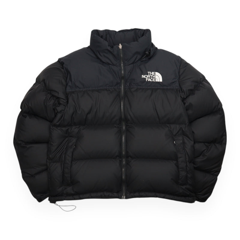The North Face 700 Nuptse Puffer Jacket in Black, front