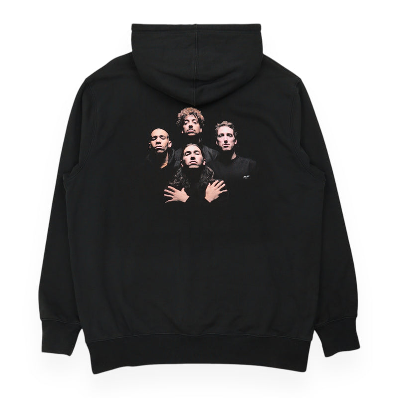 Palace It’s A Kinda Magic Queen Hoodie in Black, front