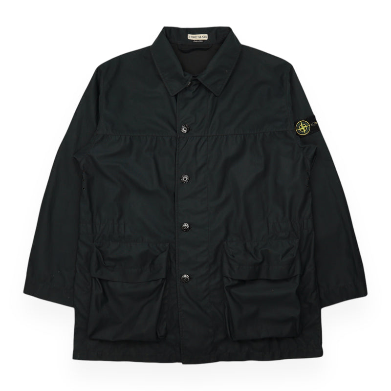 Stone Island Nylam SS98 Vintage Jacket in Black, front