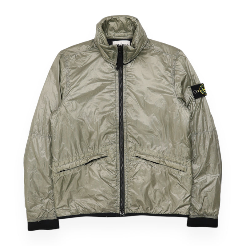 Stone Island A/W 18 Pertex Quantum Y PrimaLoft Jacket in Grey, front