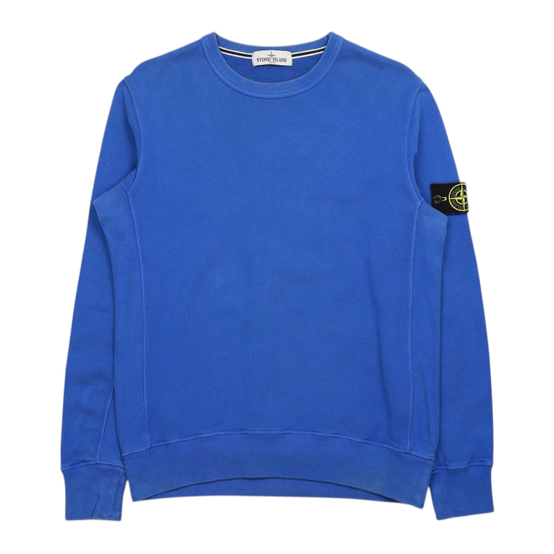Stone Island A/W 13 Garment Dyed Sweatshirt in Blue, front