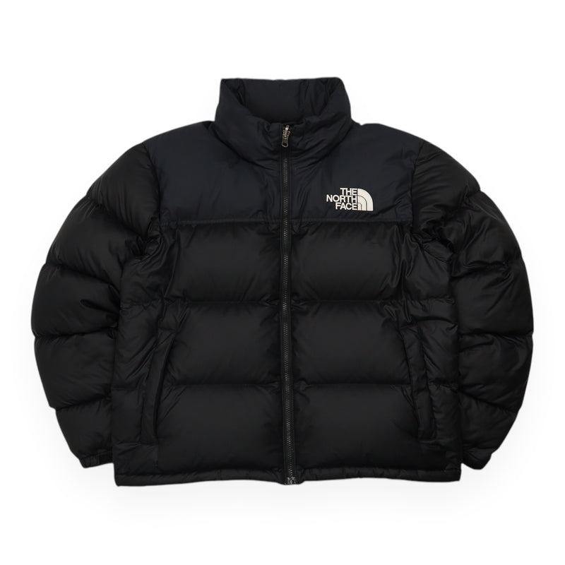 The North Face 700 Nuptse Puffer Jacket in Black, front