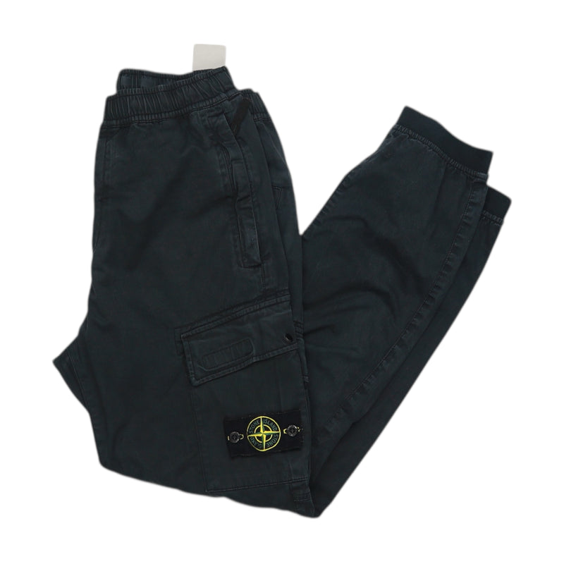 Stone Island A/W 21 Type RE Cargo Pants in Navy, front