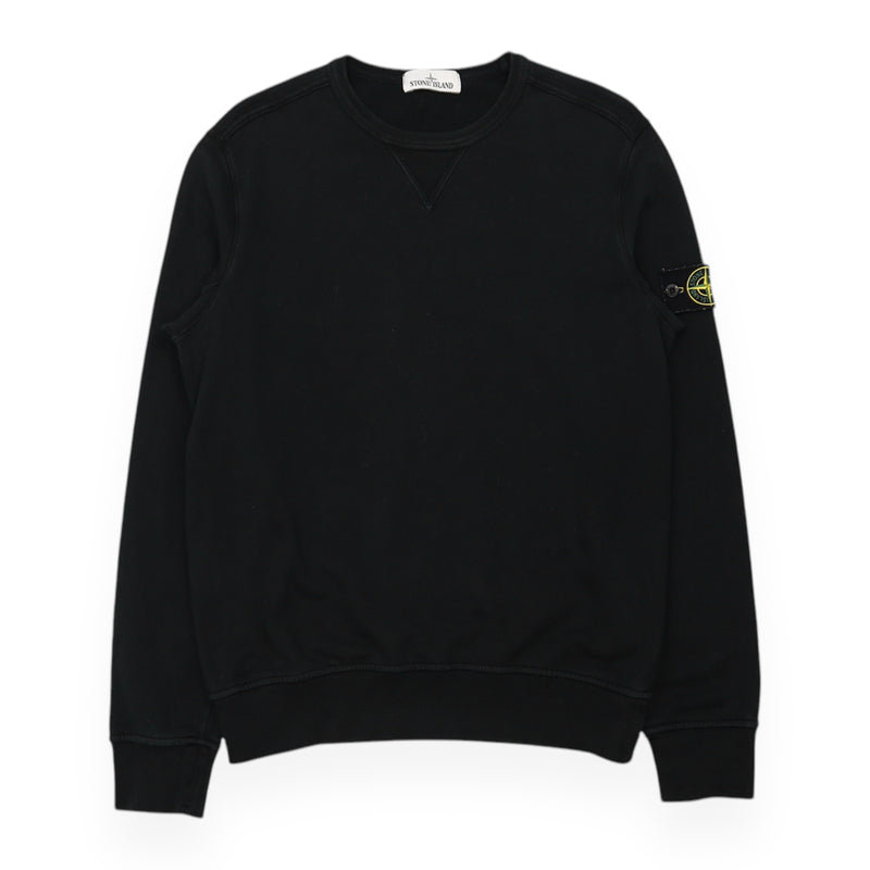 Stone Island Sweatshirt in Black, front