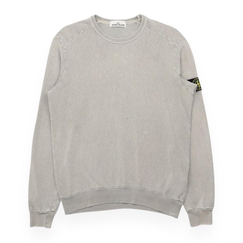 Stone Island Old Treatment Sweatshirt in Grey, front