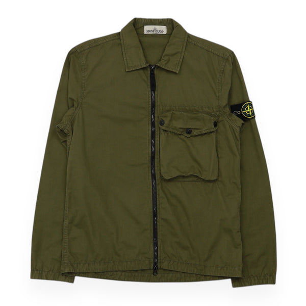 Stone Island Garment Dyed Pocket Overshirt