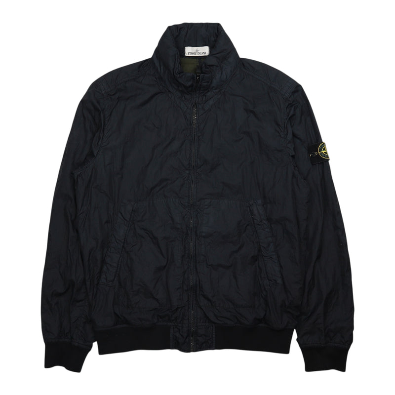 Stone Island S/S 16 Membrana 3L TC Hooded Jacket in Navy, front