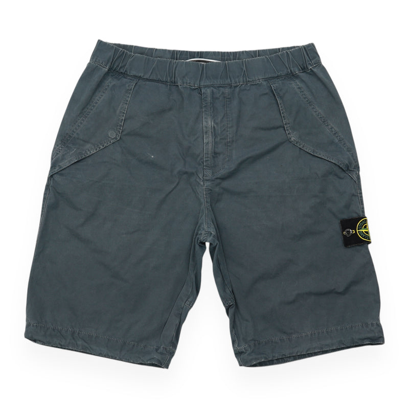 Stone Island A/W 18 Type RE Cargo Shorts in Grey, front