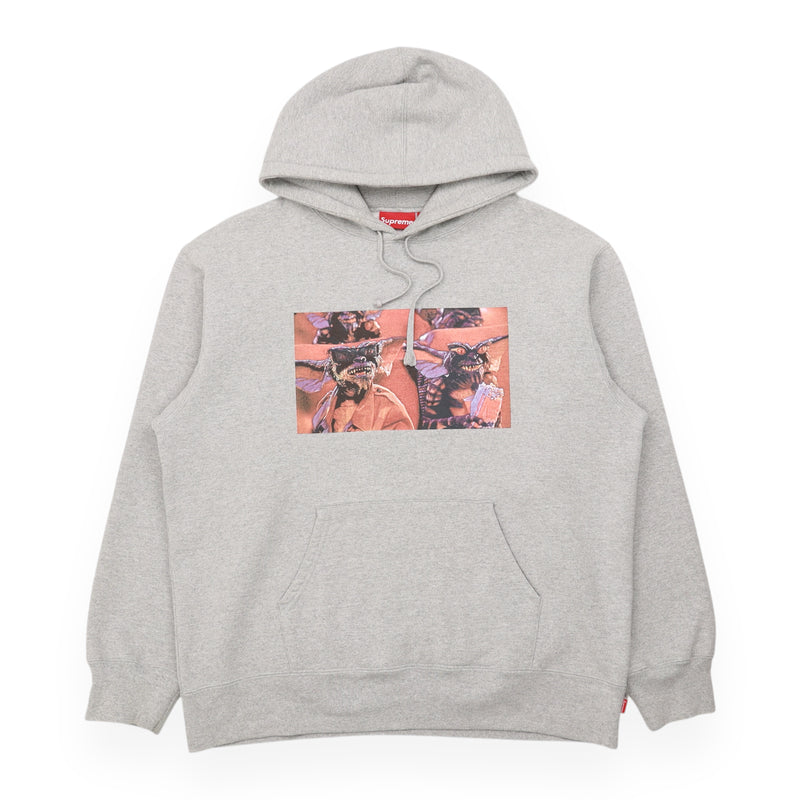 Supreme Gremlins Hoodie in Grey, front