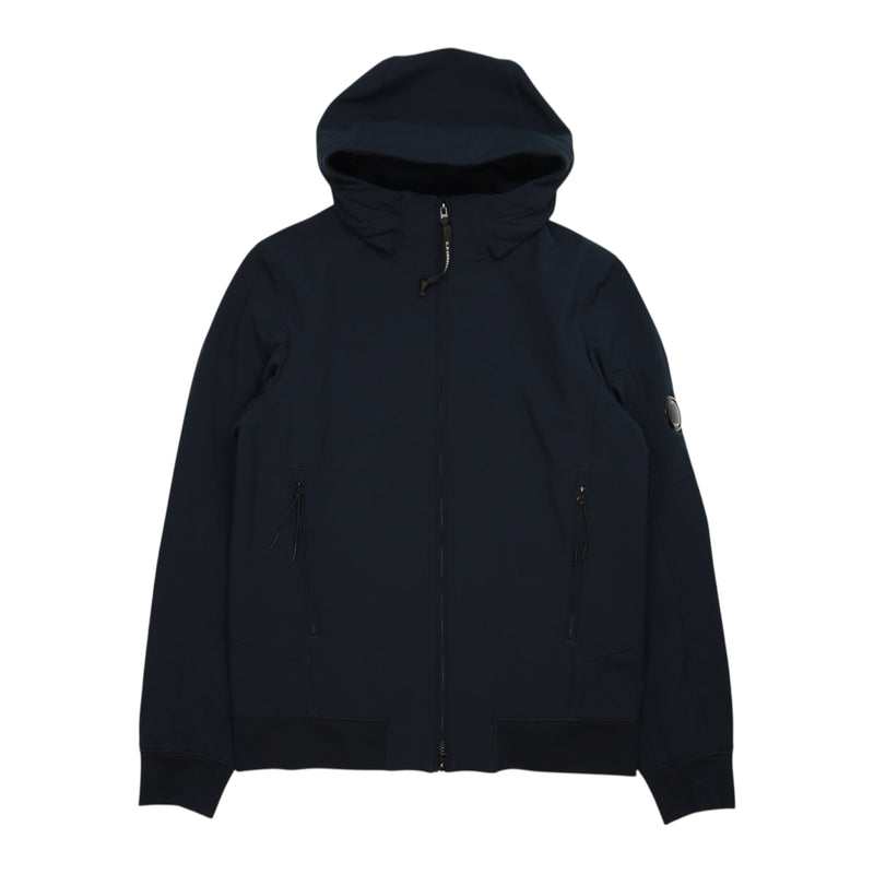 C.P. Company Pro-Tek Hooded Lens Jacket in Navy, front