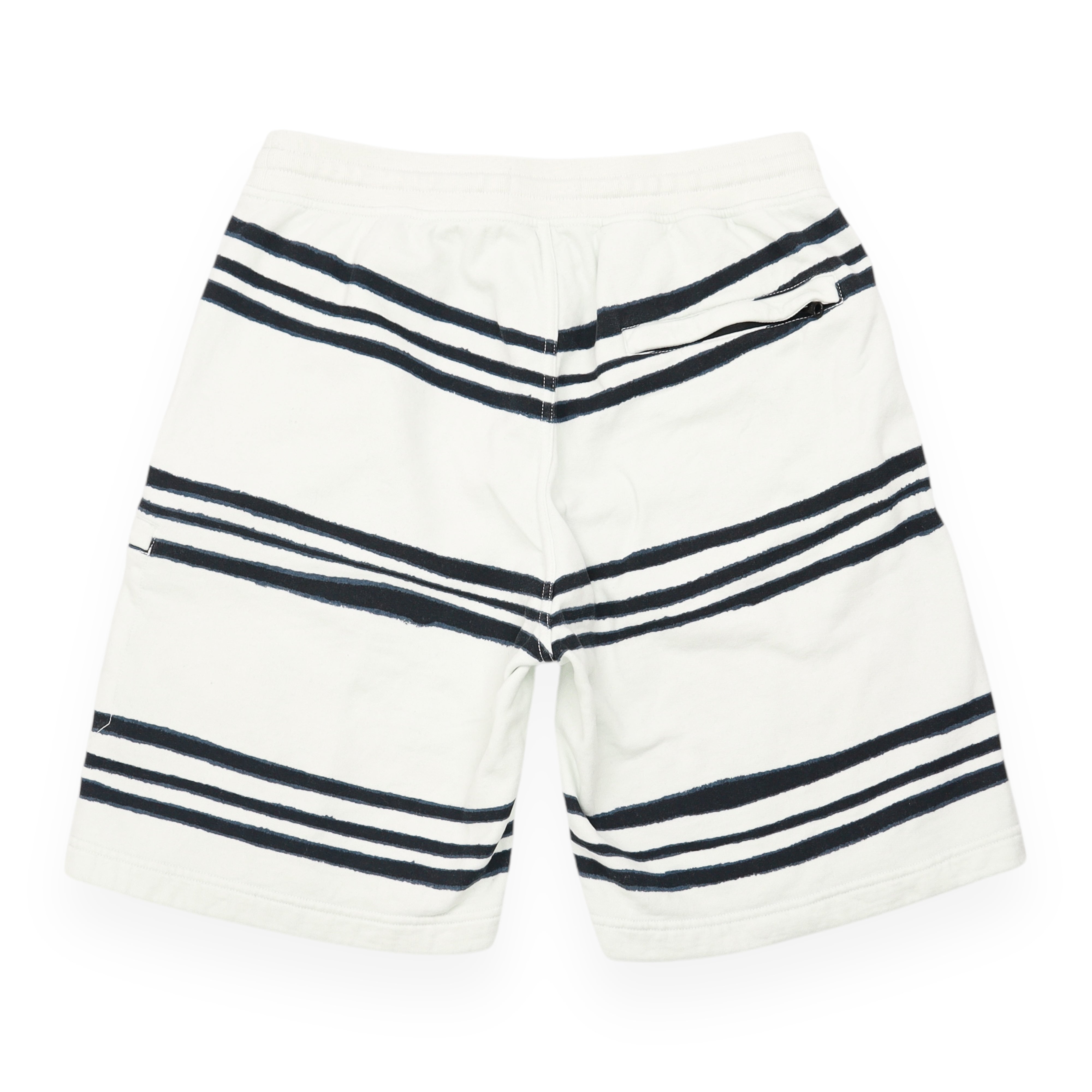 Supreme x Stone Island Warp Striped Shorts - Street Garms