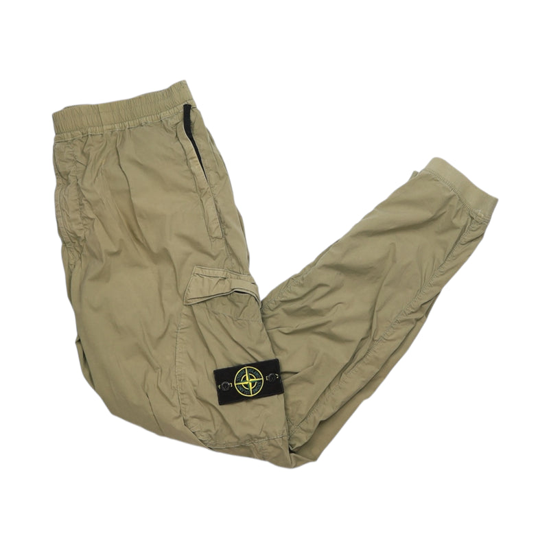 Stone Island S/S 19 Type RE-T Cargo Pants in Green, front