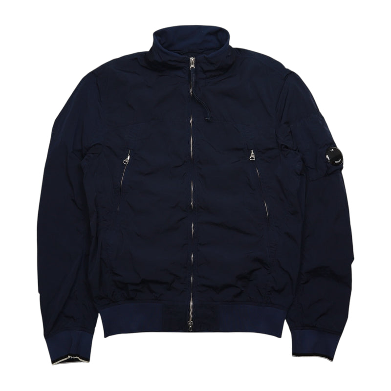 C.P. Company Chrome Watchviewer Jacket in Navy, front