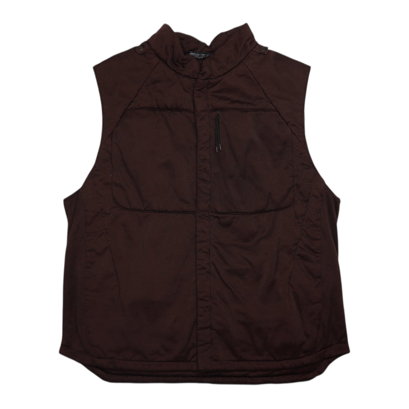 Stone Island A/W 08 Cotton Shadow Project Gilet in Purple, front