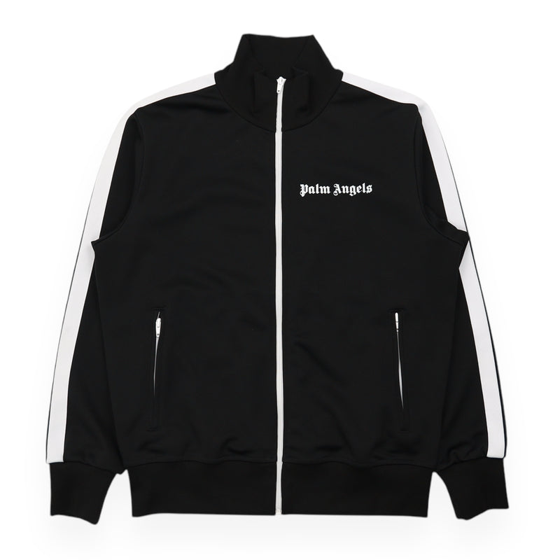 Palm Angels Track Jacket in Black, front