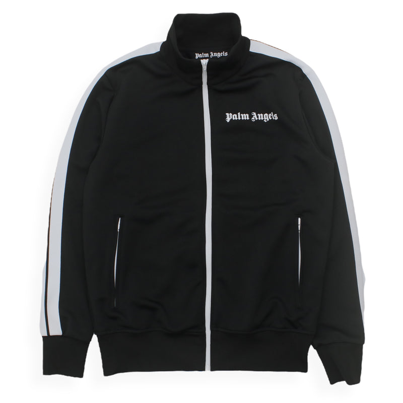 Palm Angels Track Jacket in Black, front