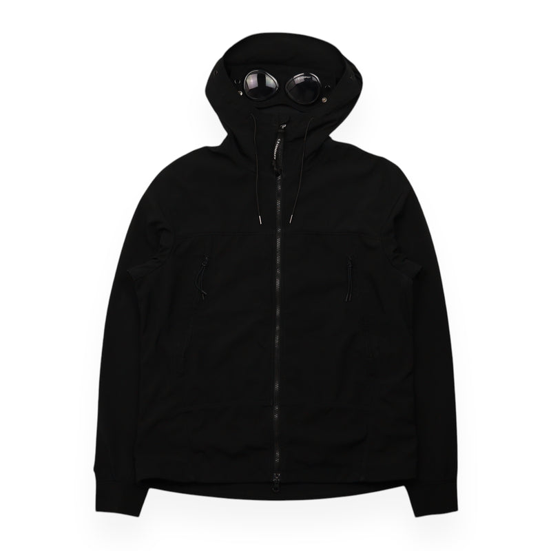 C.P. Company Shell-R Goggle Jacket in Black, front