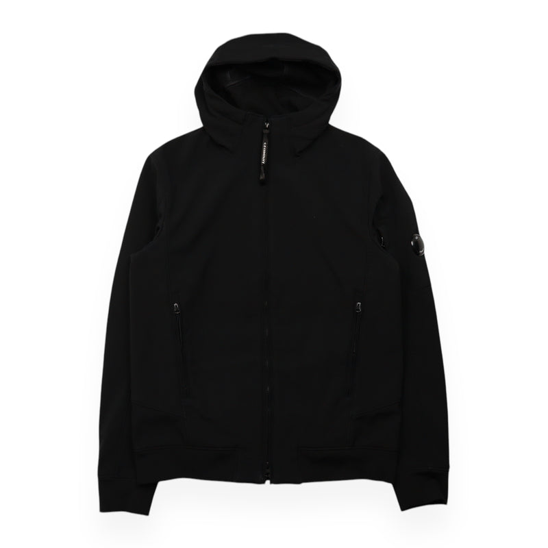C.P. Company Shell-R Lens Jacket in Black, front