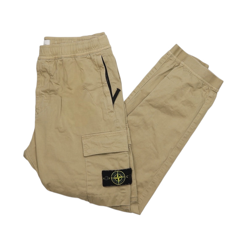 Stone Island A/W 23 Type RE-T Cargo Pants in Khaki, front