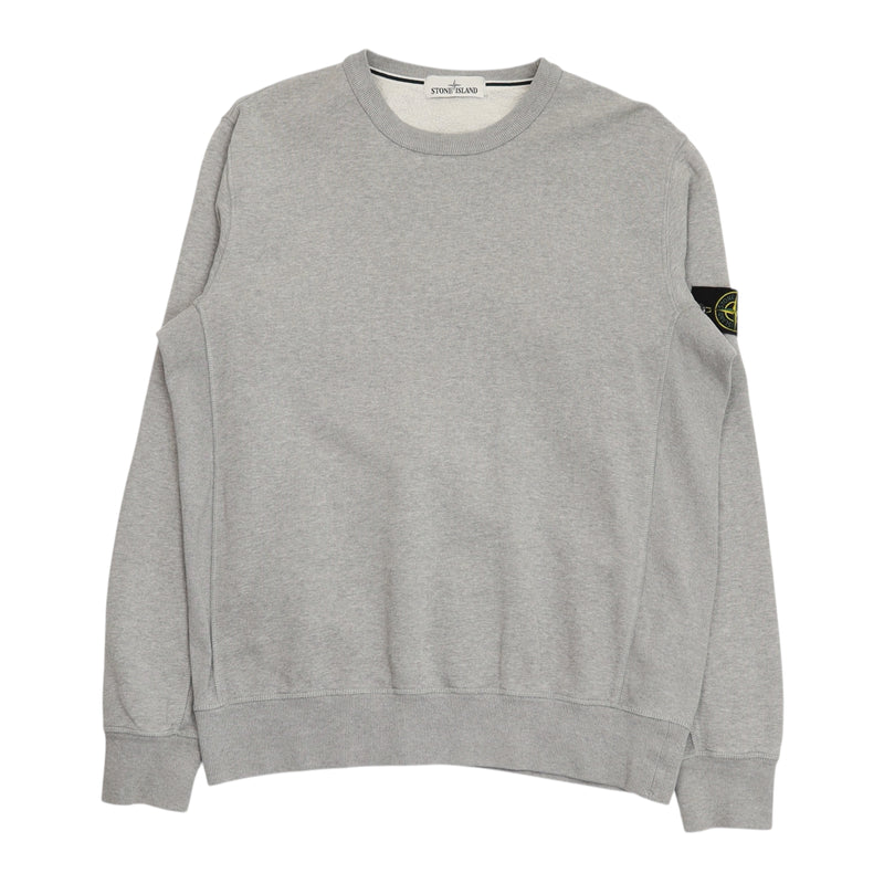 Stone Island A/W 14 Garment Dyed Jumper Sweatshirt in Grey, front